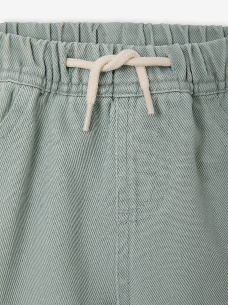 Balloon trousers for baby boys sage green 
