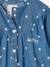 Customisable smock for girls denim blue 