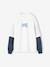 Long-sleeved T-shirt for boys ecru 