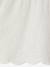 Embroidered blouse for babies ecru+ochre 