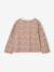 Long-sleeved T-shirt for girls blush+vanilla 