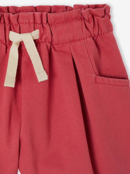 Balloon trousers for baby girls raspberry pink 