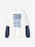 Long-sleeved T-shirt for boys ecru 