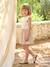 2-in-1-Effect Dress for Girls ecru+indigo+pale pink+striped pink 