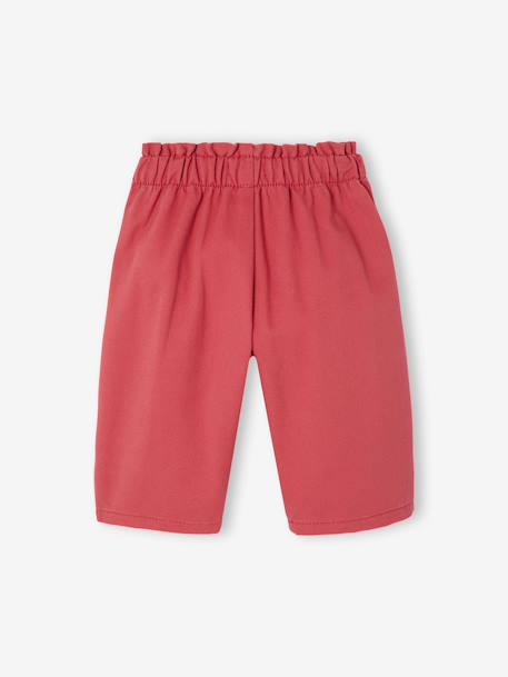 Balloon trousers for baby girls raspberry pink 