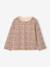 Long-sleeved T-shirt for girls blush+vanilla 
