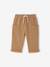 Pack of 2 trousers for baby boys terracotta 