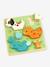 Puzz and Play Friends wooden puzzle green 