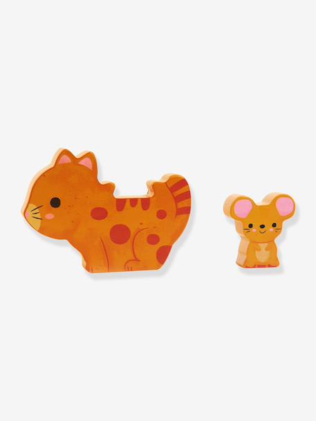 Puzz and Play Friends wooden puzzle green 