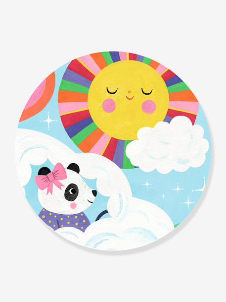 16-piece cloud car puzzle by DJECO multicoloured 
