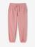 Basics Joggers with Drawstring for Girls navy blue+old rose 