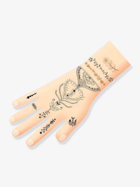 Souffle d'orient temporary tattoos by DJECO orange 