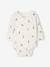 Pack of 3 long-sleeved newborn bodysuits cappuccino 