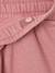 Basics Joggers with Drawstring for Girls navy blue+old rose 