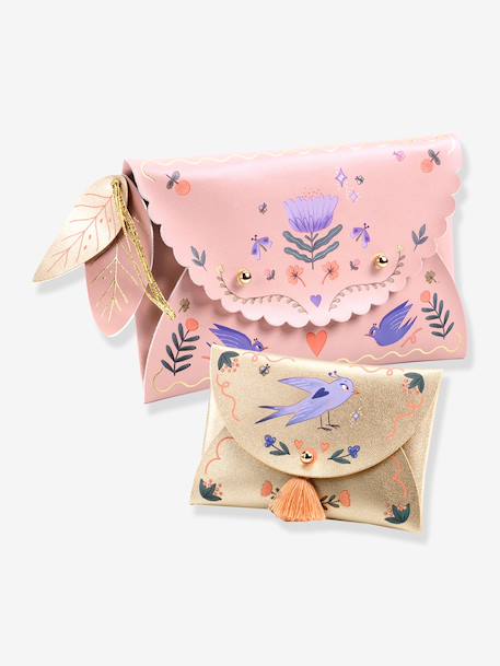 DJECO diy create-your-own pouches 6+ violet 
