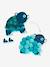 Animal pompom collage by DJECO green 