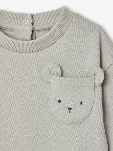 Sweatshirt and trousers set for newborn baby crystal blue 