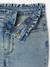 Slim-fit jeans for girls light blue+medium blue 
