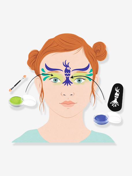 Rio de Janeiro make-up multicoloured 