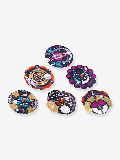 DJECO cosmos spinning tops to create red 