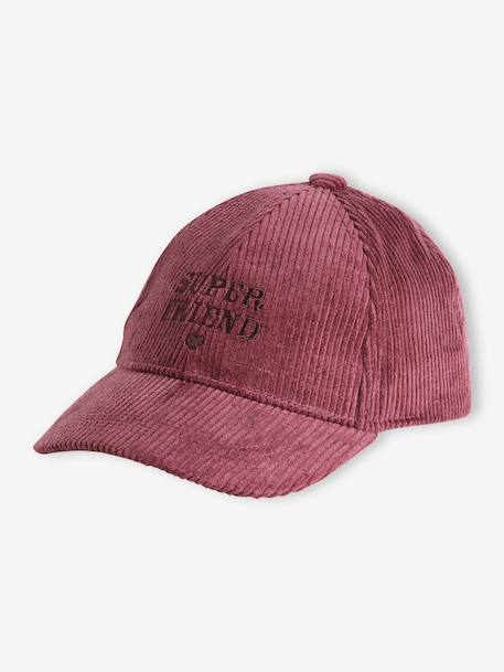 Cotton Friends cap for girls plum 