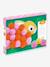 Animal pompom collage by DJECO green 