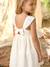 Girls’ Cotton Broderie Anglaise Dress white 
