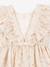 Elin frill dress by KONGES beige 
