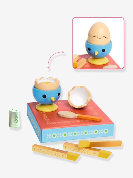 Soft-boiled egg by DJECO red 