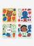 Modelling clay picture Coquin du jardin by DJECO light blue 