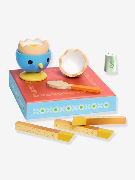 Soft-boiled egg by DJECO red 