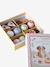 FSC® 100% wooden pastry box multicoloured 