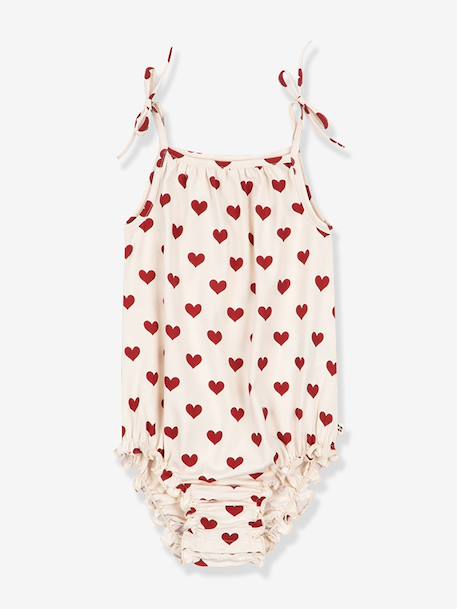 Strappy bodysuit by KONGES red 