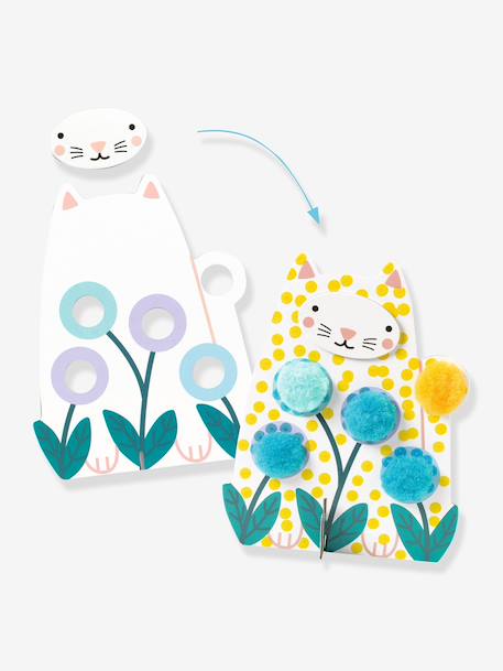 DJECO dots and pompoms activity gift set green 