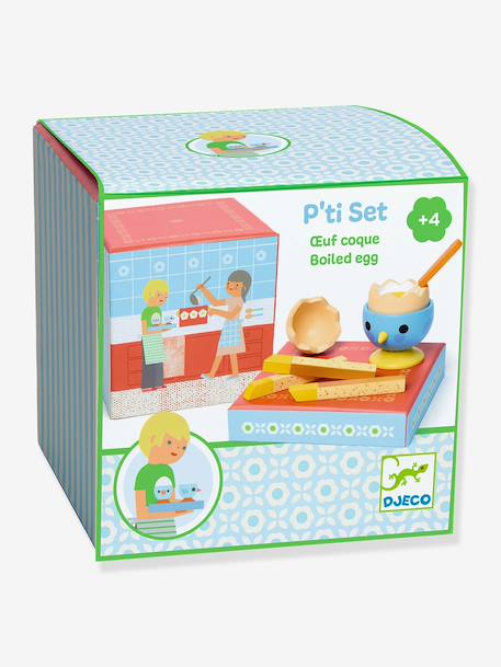 Soft-boiled egg by DJECO red 