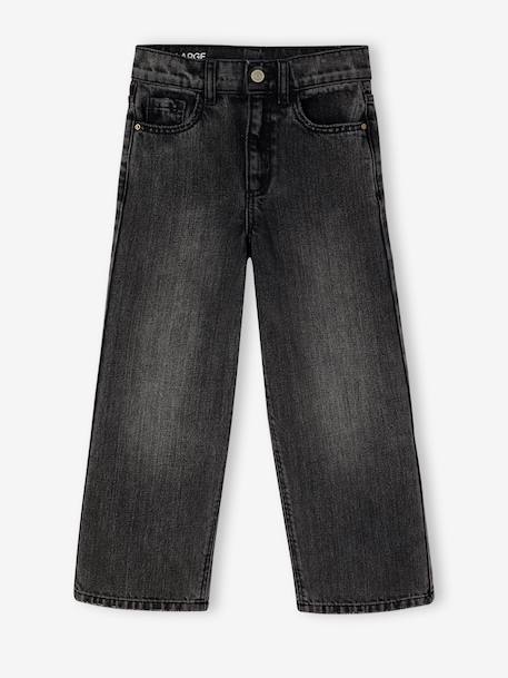 NARROW Hip, MorphologiK Wide-Leg Jeans for Girls deep blue+denim grey+light blue+medium blue 