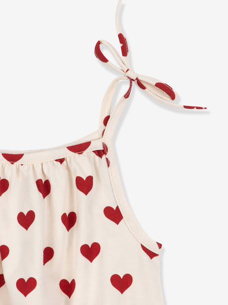 Strappy bodysuit by KONGES red 