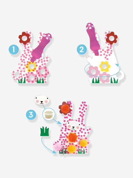 DJECO dots and pompoms activity gift set green 