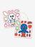 Modelling clay picture Coquin du jardin by DJECO light blue 