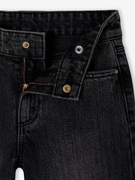 Wide-Leg MorphologiK Jeans for Girls, Medium Hip deep blue+denim grey+light blue+medium blue 