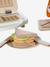 FSC100® wooden waffle maker play set ecru 