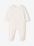 Pack of 3 baby sleepsuits with back opening marl beige+marl grey+sage green 