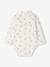 Pack of 2 roll-neck bodysuits for baby ecru 