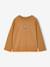 Long-sleeved T-shirt for boys fir green+ocean blue+ochre 
