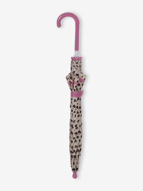 Umbrella for Girls beige+navy blue 