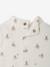 Pack of 2 roll-neck bodysuits for baby ecru 