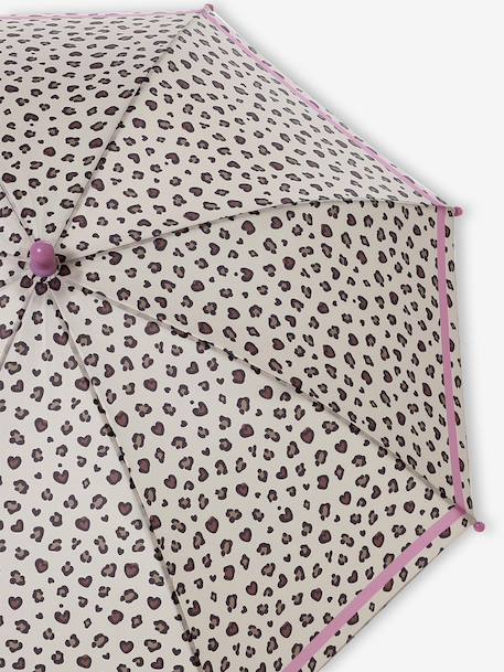 Umbrella for Girls beige+navy blue 
