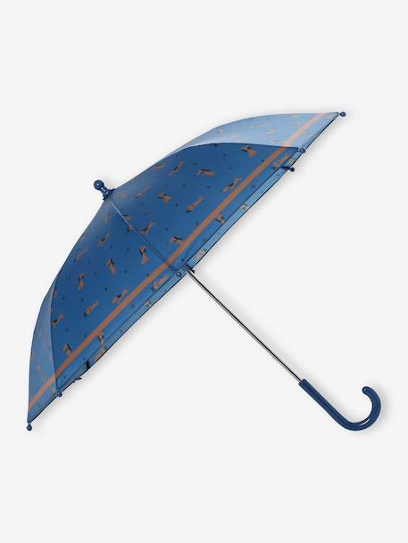 Umbrella with Dinosaur Motifs for Boys blue+fir green+navy blue 
