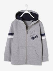 Zipped Jacket with Hood for Boys
