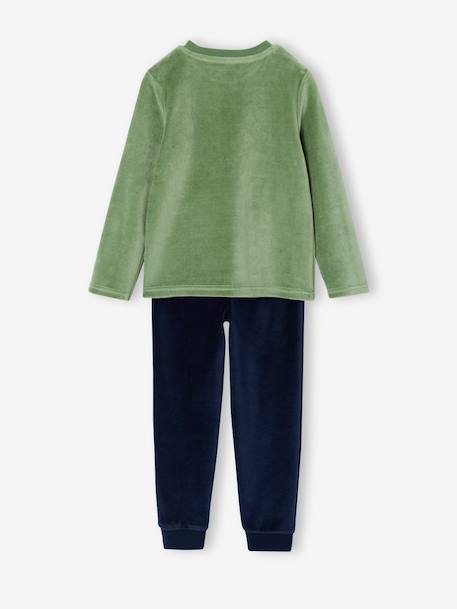 Pack of 2 pyjamas for boys green 
